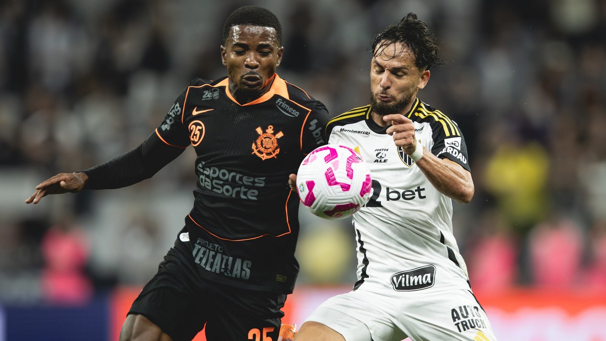 Com golaço de Maycon, Corinthians supera Atlético-MG em duelo de desesperados na Neo Química Arena