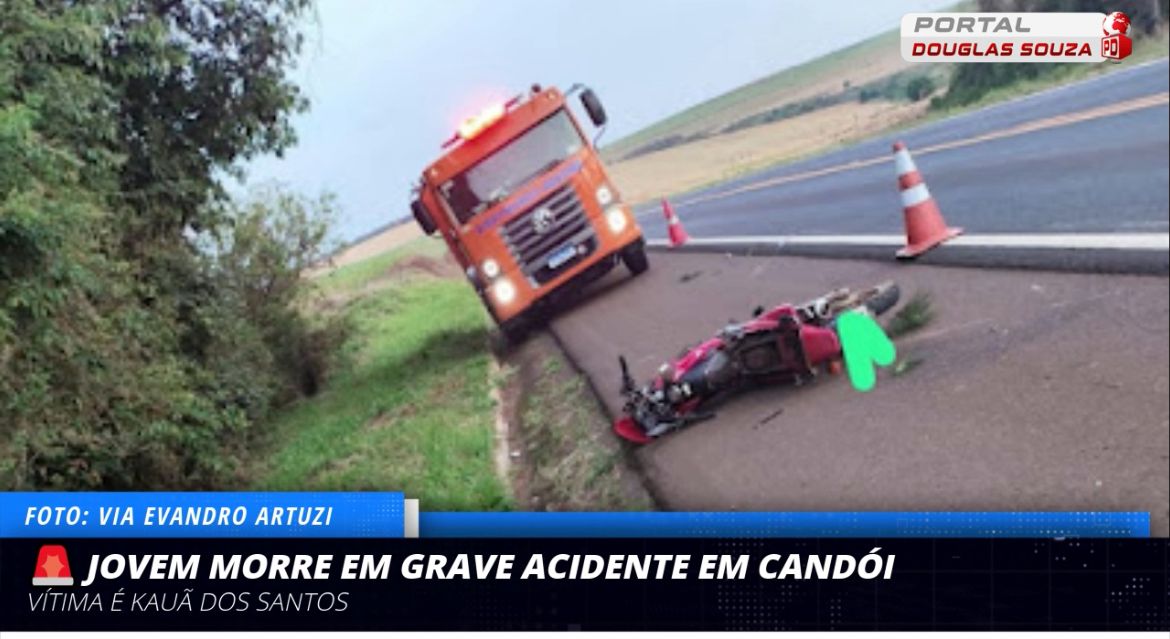 Tragédia na BR-373 em Candói: Jovem Motociclista Morre em Colisão com Caminhão
