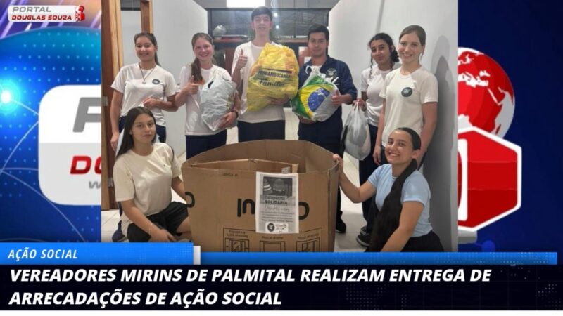Vereadores Mirins de Palmital Lideram Ação Solidária em Prol de Famílias Vulneráveis