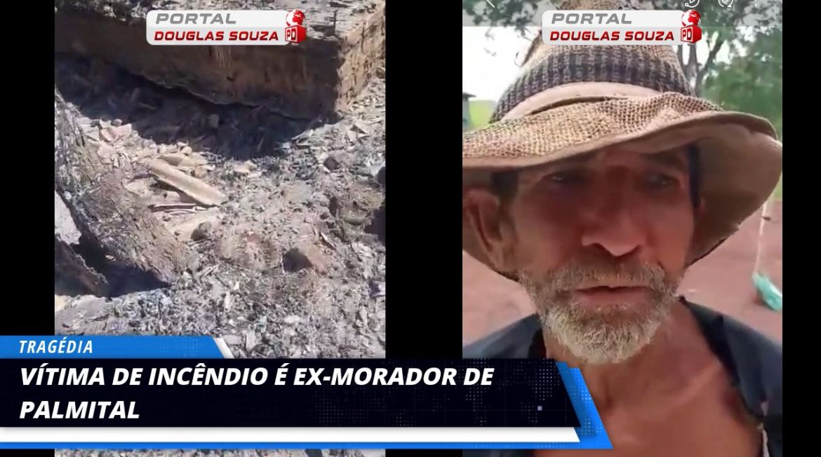 Tragédia em Pitanga: Ex-Morador de Palmital Morre Carbonizado em Incêndio Residencial