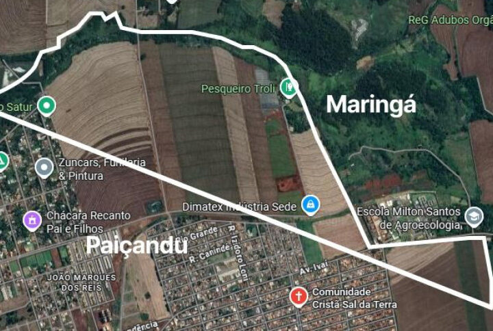 Fim da Linha Divisória: Lei Corrige Fronteira Controvertida Entre Maringá e Paiçandu Após Décadas de Incerteza