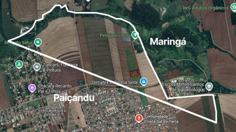Fim da Linha Divisória: Lei Corrige Fronteira Controvertida Entre Maringá e Paiçandu Após Décadas de Incerteza
