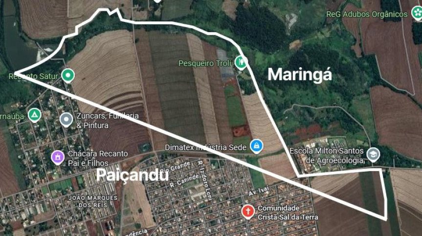 Fim da Linha Divisória: Lei Corrige Fronteira Controvertida Entre Maringá e Paiçandu Após Décadas de Incerteza