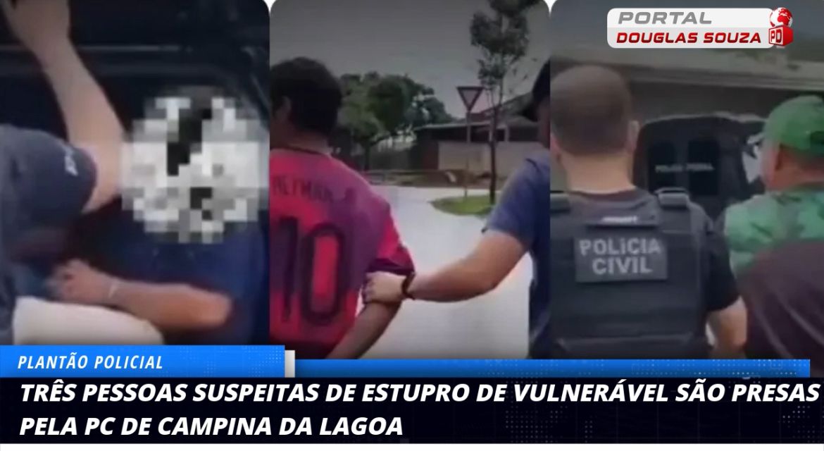 Horror em Família: Avó, Companheiro e Padrasto Presos por Estupro de Menina de 5 Anos no Paraná