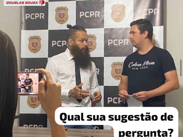 Palmital e Laranjal: Sua Chance de Perguntar ao Delegado Dr. Márcio Cristiano!