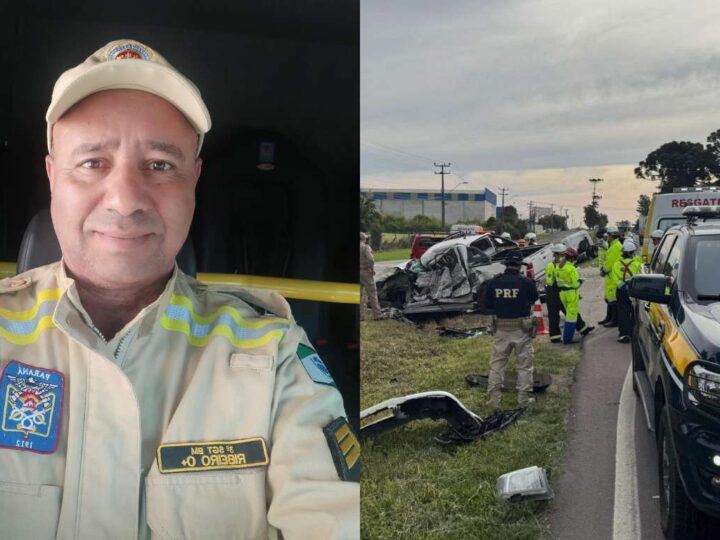 Tragédia na BR-476: Acidente fatal mata casal, cão de estimação e fere neto; motorista de caminhão estava com CNH suspensa