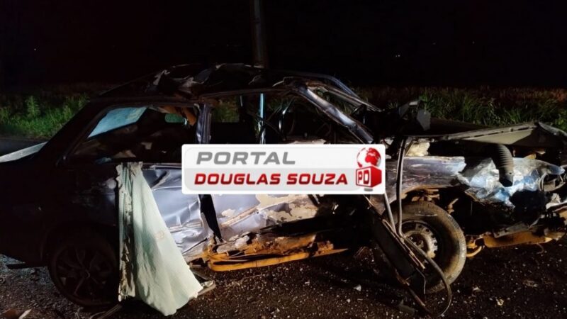 Tragédia na PR-364: Grave Acidente em Palmital Deixa Dois Mortos; Carro da Saúde de Laranjal Envolvido