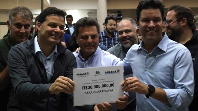 Guarapuava Impulsionada por Investimento Estadual de R$ 30 Milhões em Infraestrutura