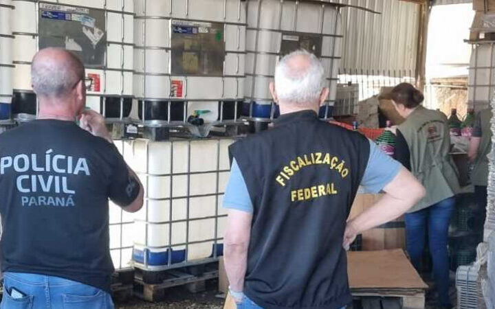 PCPR desmantela esquema de reutilização e distribuição de produtos irregulares em Curitiba