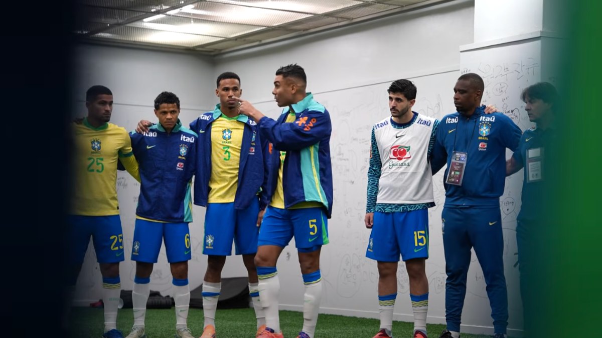 Casemiro Incendeia Vestiário da Seleção com Discurso Motivacional Antes da Goleada