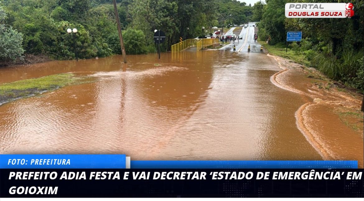 Goioxim em Alerta: Chuvas Torrenciais Causam Estragos, Desabrigam Famílias e Levam ao Cancelamento de Festividades