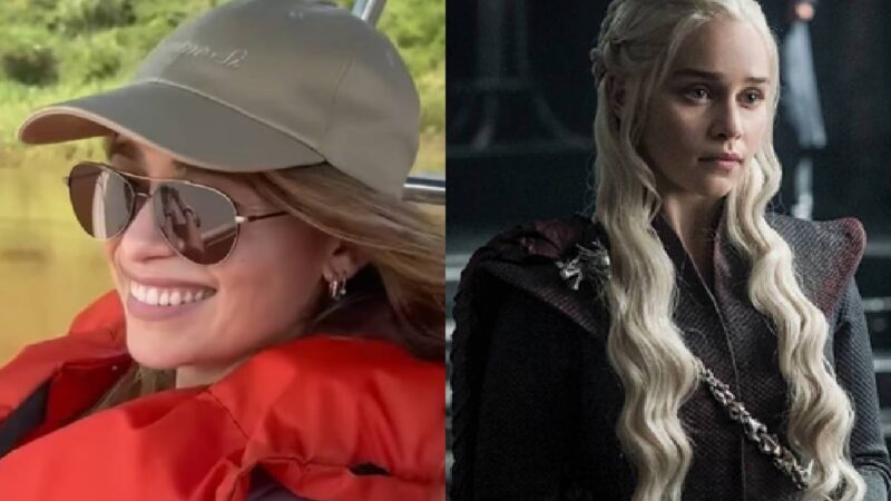 Daenerys em Terras Tropicais: Emilia Clarke Se Maravilha com as Cataratas do Iguaçu e Enlouquece Fãs