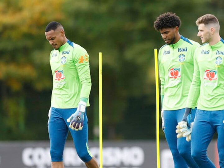 Hugo Souza assume a meta do Brasil contra o Japão; Ancelotti prepara mudanças