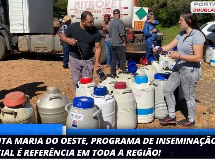 Programa de Inseminação Artificial Impulsiona Pecuária Familiar e Economia em Santa Maria do Oeste