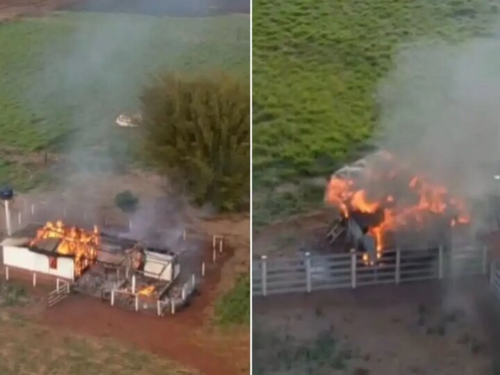 Tensão Agrária: Indígenas Guarani-Kaiowá Incendeiam Fazenda em MS Durante Reivindicação de Território Ancestral