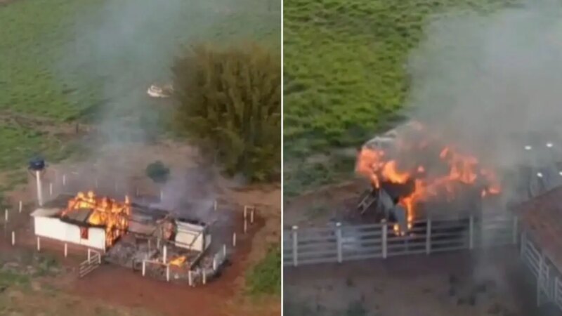Tensão Agrária: Indígenas Guarani-Kaiowá Incendeiam Fazenda em MS Durante Reivindicação de Território Ancestral