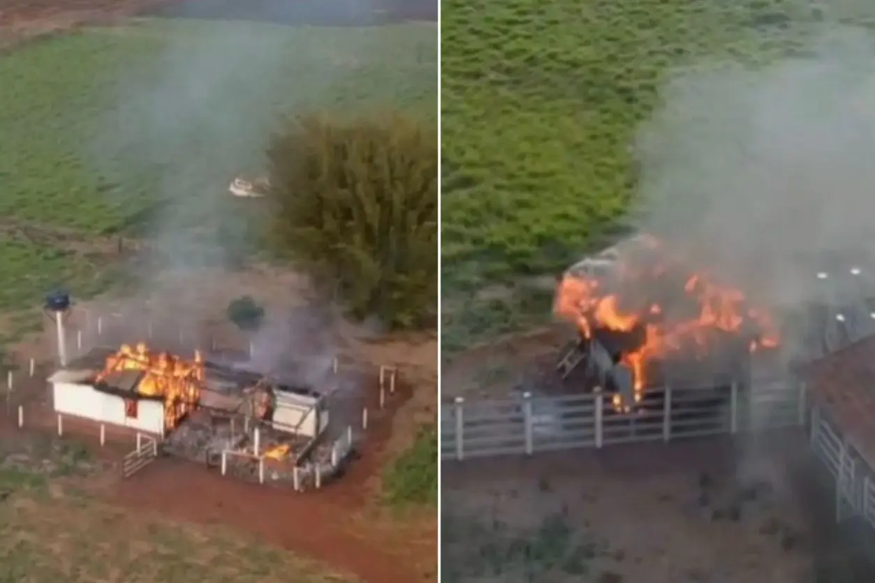 Tensão Agrária: Indígenas Guarani-Kaiowá Incendeiam Fazenda em MS Durante Reivindicação de Território Ancestral