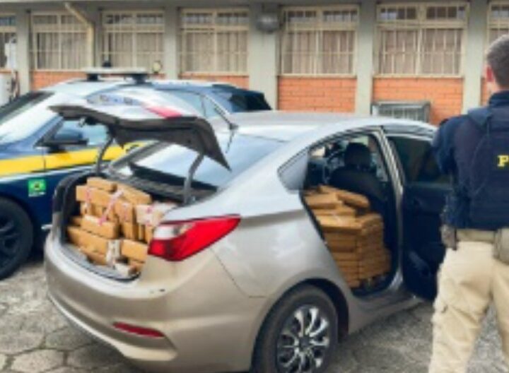 Guarapuava: PRF Combate o Crime com Apreensão Recorde de Maconha e Recuperação de Veículo Furtado