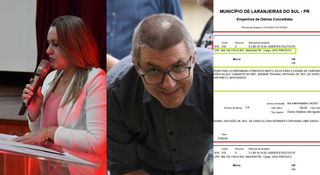 Laranjeiras do Sul: Vereadora Valeide nunca reclamou quando seu irmão e ex-secretário foi campeão de diárias na gestão passada
