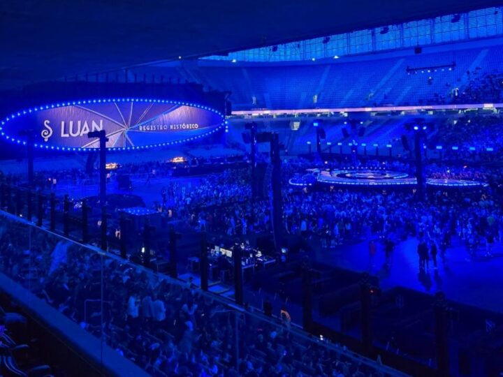 Luan Santana Incendeia Curitiba: Mais de 30 Mil Vibraram no Primeiro Show de ‘Registro Histórico’