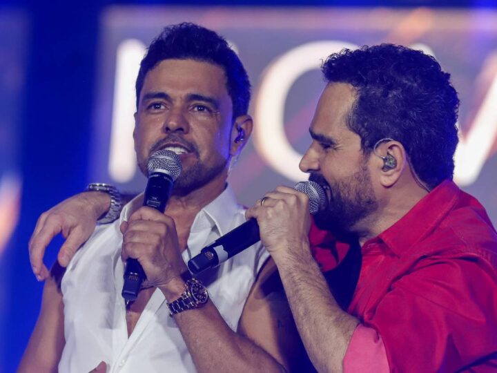 Zezé Di Camargo e Luciano Levam Clássicos Sertanejos ao Verão Maior Paraná em Matinhos