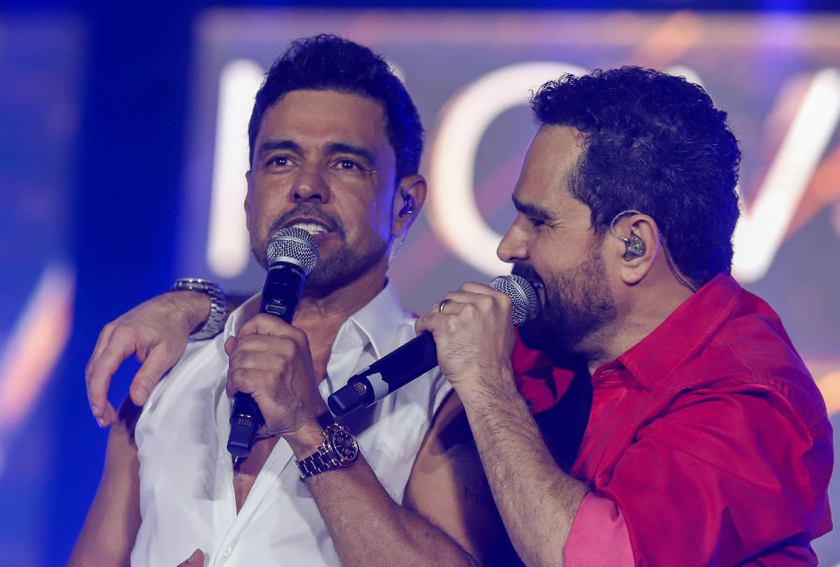 Zezé Di Camargo e Luciano Levam Clássicos Sertanejos ao Verão Maior Paraná em Matinhos