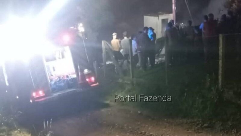 Incêndio em Mandirituba resulta em morte e sobreviventes