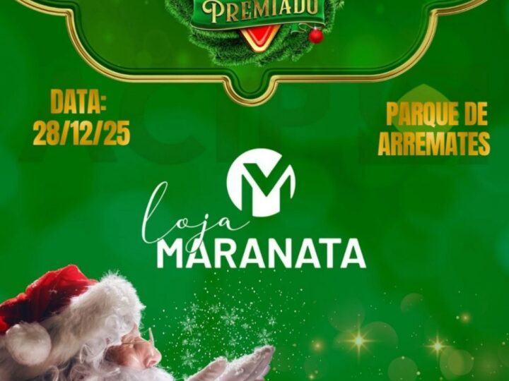 Natal Premiado ACIP 2025: Loja Maranata Participa da Campanha que Distribuirá R$15 Mil em Prêmios