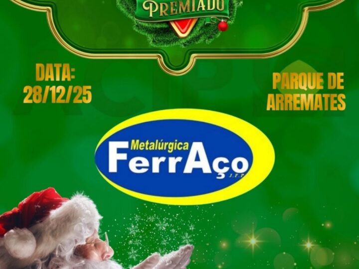 Metalúrgica Ferraço Aderindo ao Natal Premiado ACIP 2025: R$15 Mil em Prêmios Aguardam!