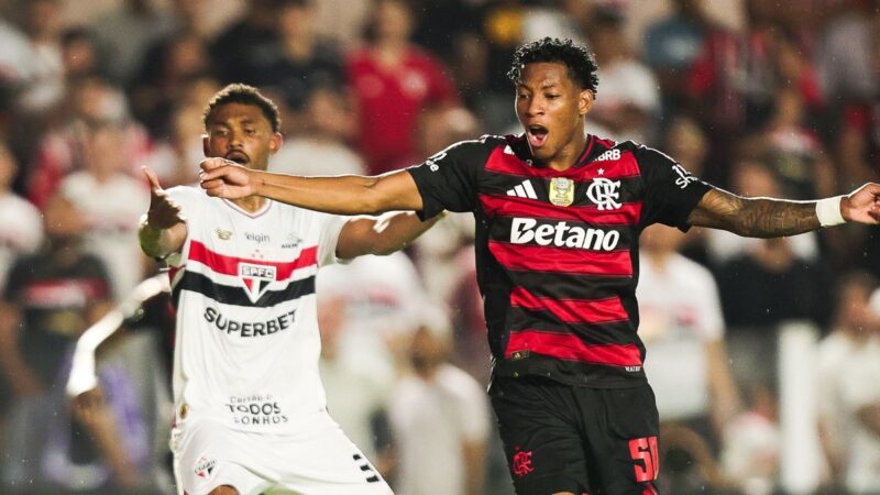 Flamengo Irritado: Plata Será Multado por Expulsão Considerada ‘Estúpida’ Contra o São Paulo