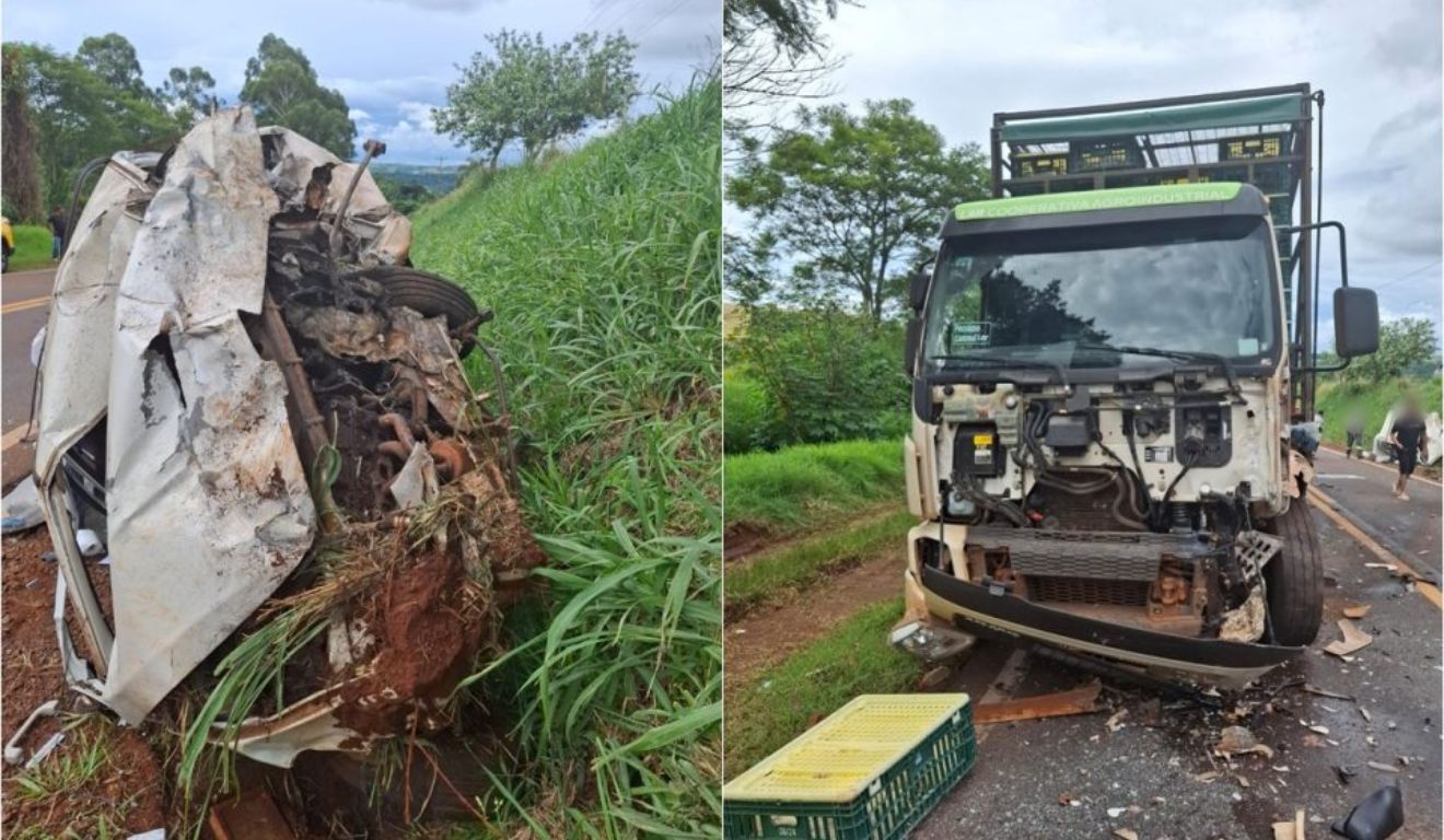 Tragédia na PR-585: Jovem de 20 anos Morre em Colisão Frontal com Caminhão