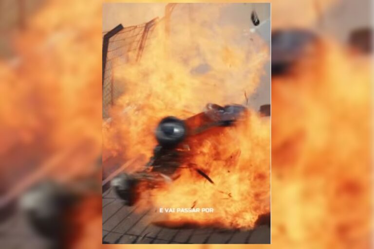 Piloto de arrancada sobrevive a acidente impressionante no RS