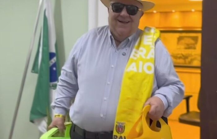 Rafael Greca não suja o sapato em Rio Bonito do Iguaçu