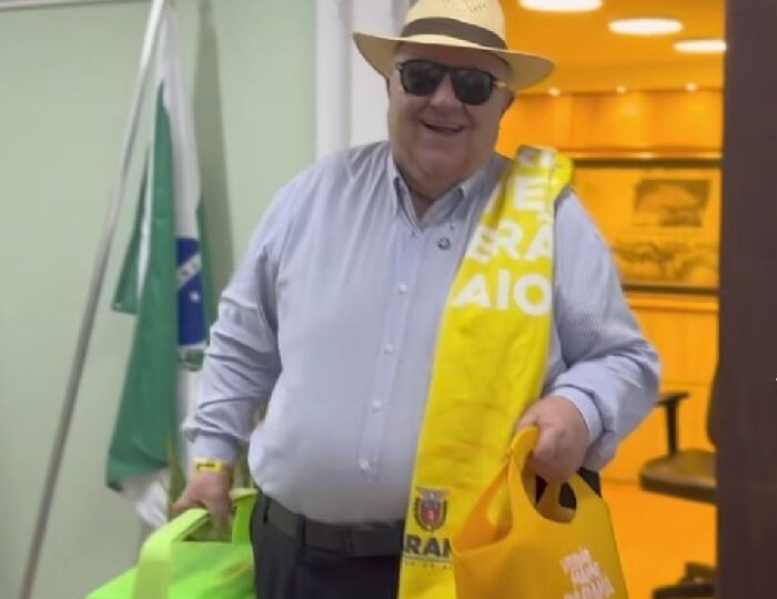 Rafael Greca não suja o sapato em Rio Bonito do Iguaçu