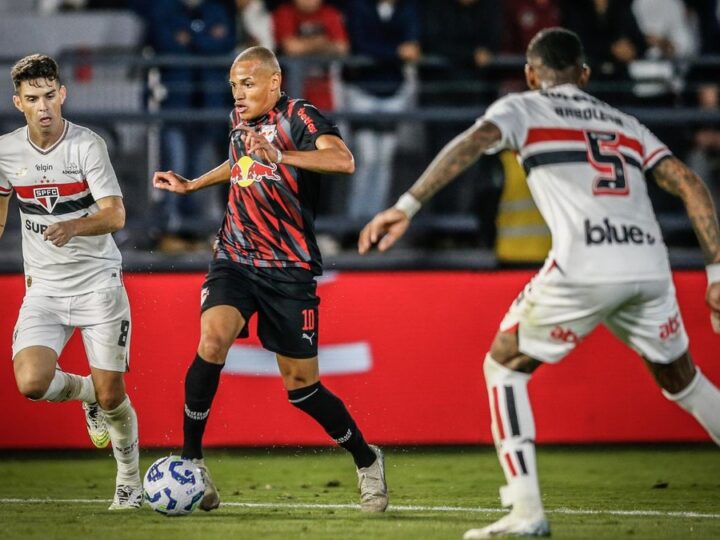 Brasileirão: São Paulo busca vaga na Libertadores contra o Red Bull Bragantino na Vila Belmiro
