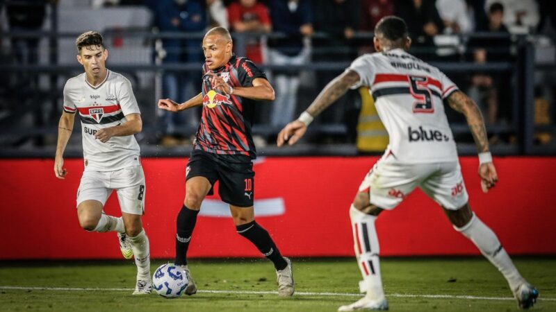 Brasileirão: São Paulo busca vaga na Libertadores contra o Red Bull Bragantino na Vila Belmiro
