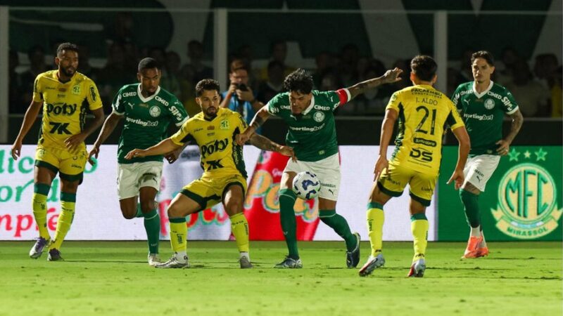 Mirassol surpreende o Palmeiras e conquista vitória importante