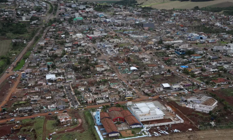 Calamidade pública no Paraná: tornado deixa quase 2 mil residências sem luz