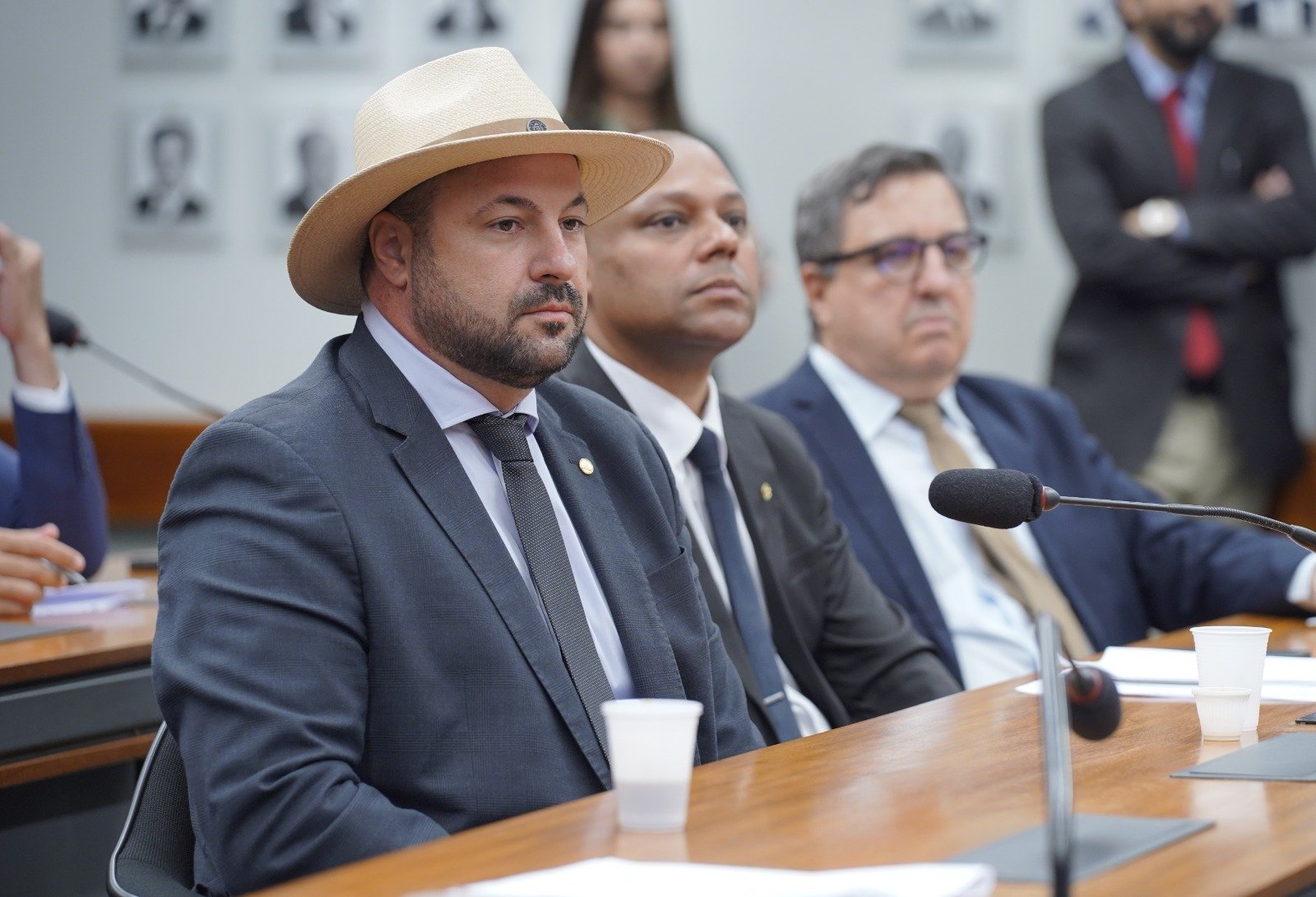 Deputado Federal Geraldo Mendes durante sessão de comissão na Câmara Federal (Ascom/GM)