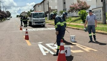 Transitar revitaliza sinalização viária e publica cronograma de obras municipal