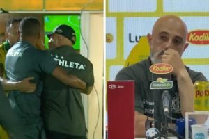 Rafael Guanaes técnico do Mirassol — Foto: Reprodução @geglobo / Reprodução Mira