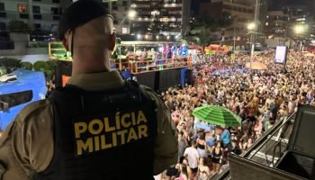 Carnaval no litoral do Paraná — Foto: Governo do Paraná