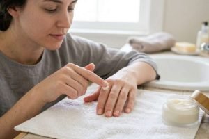 1287200941-woman-applying-cream-to-nails