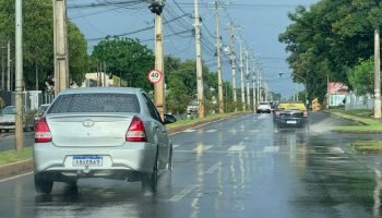 Área de cobertura do alerta laranja. Gráfico: Inmet — Foto: Área de cobertura do