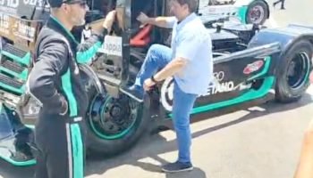 Fórmula Truck participa da inauguração do Rodoanel Norte