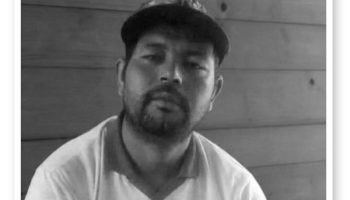 Corpo encontrado em avançado estado de decomposição. — Foto: Rádio Campo Aberto