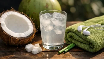 Água de coco evita câimbras e aumenta desempenho em dias quentes