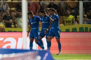 Foto: Raphael Marques / CruzeiroKaio Jorge marca e salva Cruzeiro da lanterna do