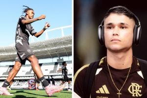 Botafogo e Flamengo se enfrentam em campo nas quartas de final do Campeonato Car