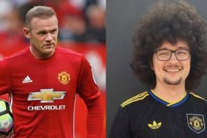 Foto: ReproduçãoPromessa de torcedor cabeludo revolta lenda do Manchester United